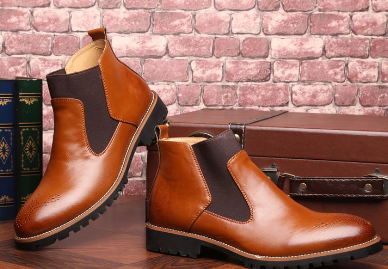 Buty Chelsea Męskie Ros - Czarny