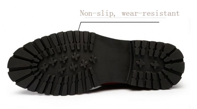 Buty Chelsea Męskie Yony - Brązowy
