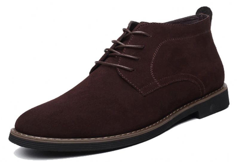 Buty Chukka Męskie Frank - Kawowy
