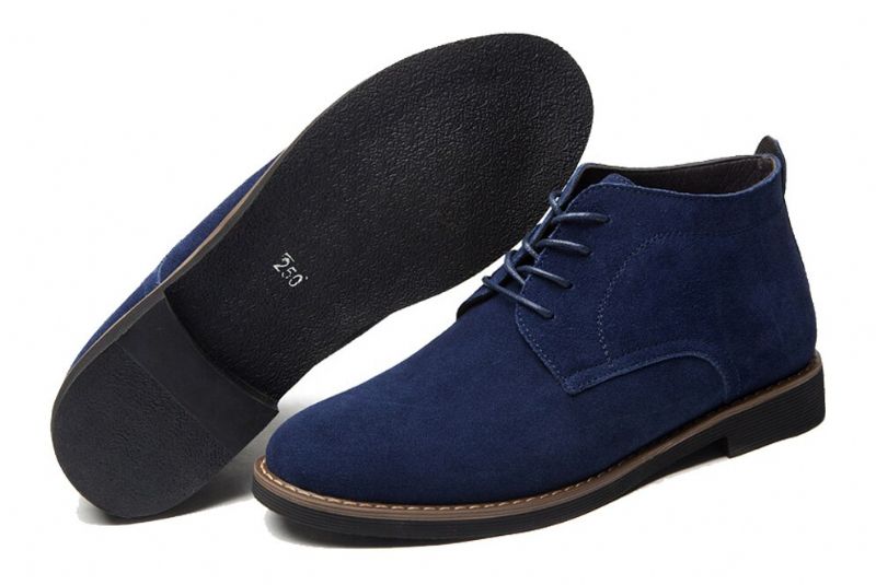 Buty Chukka Męskie Frank - Kawowy
