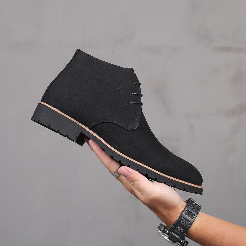 Buty Chukka Męskie Joseph - Czarny