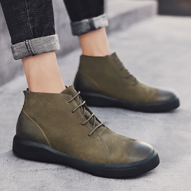Buty Chukka Męskie Oriol - Zielony