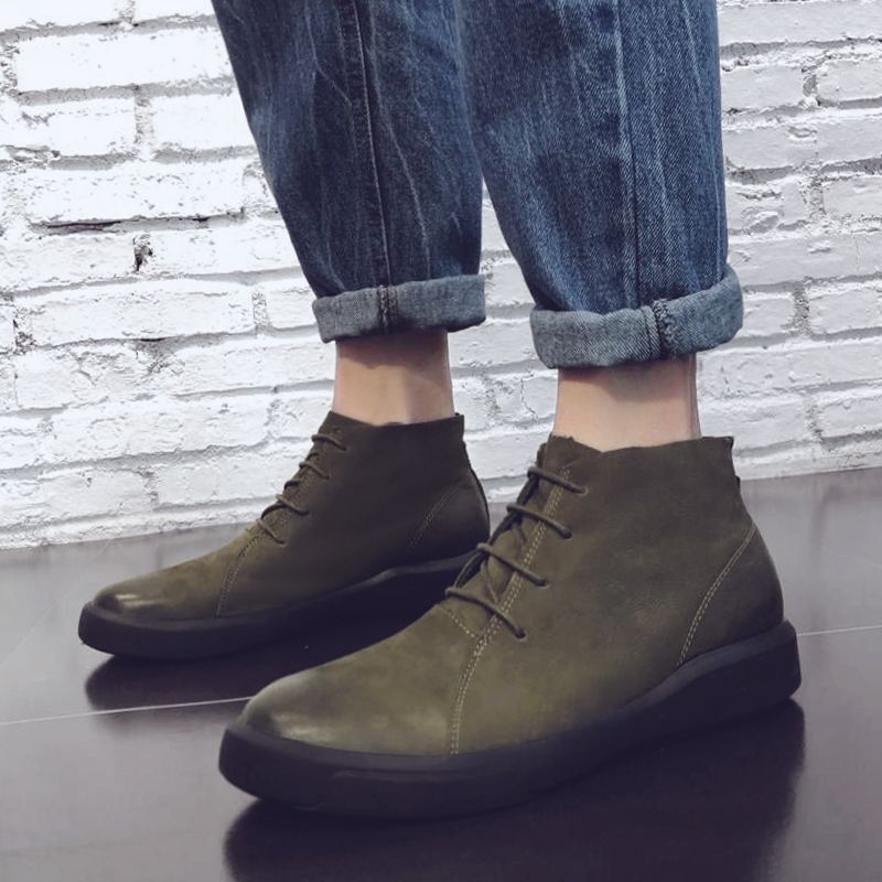 Buty Chukka Męskie Oriol - Zielony