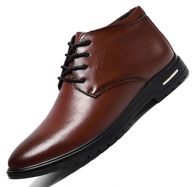 Buty Chukka Męskie Step - Kawowy