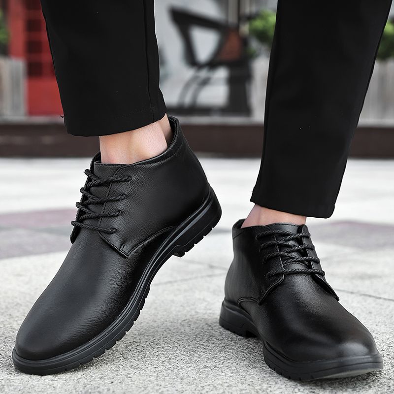 Buty Chukka Męskie Step - Kawowy