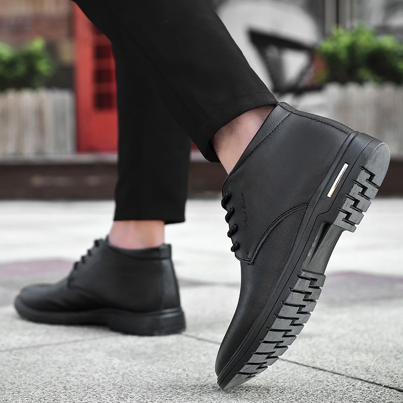 Buty Chukka Męskie Step - Kawowy