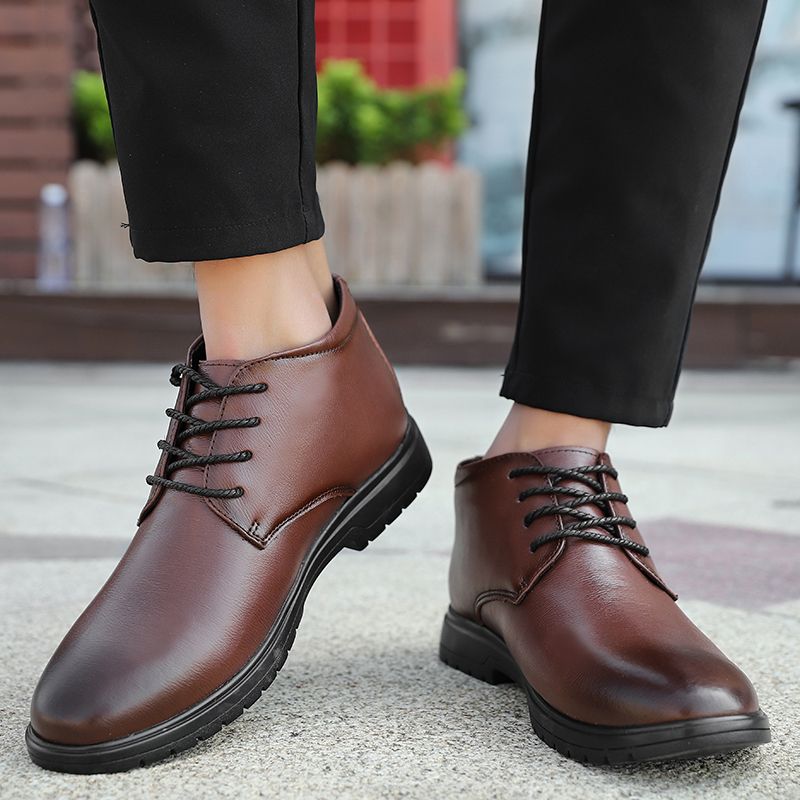 Buty Chukka Męskie Step - Kawowy