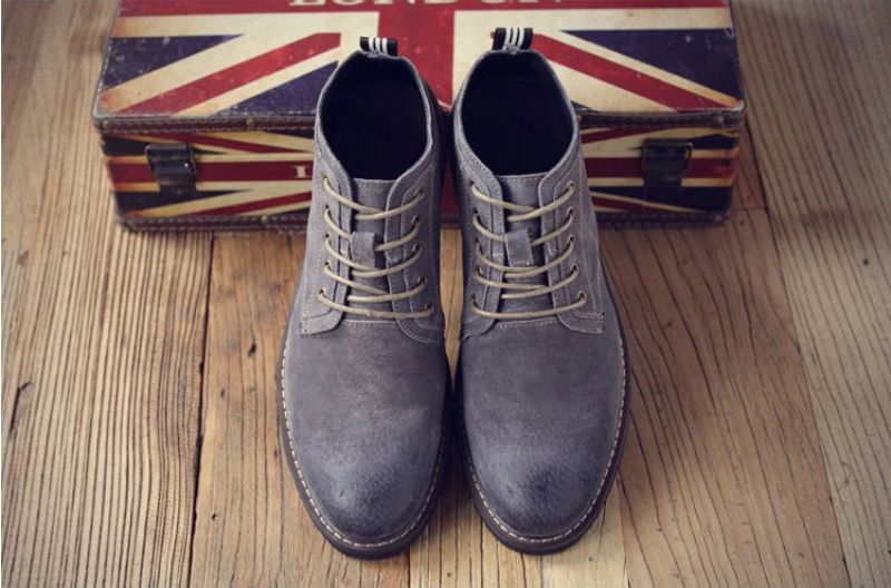 Buty Chukka Męskie Vitelio - Brązowy
