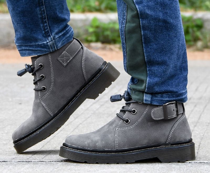 Buty Chukka Victor Dla Chłopców - Szary Futro