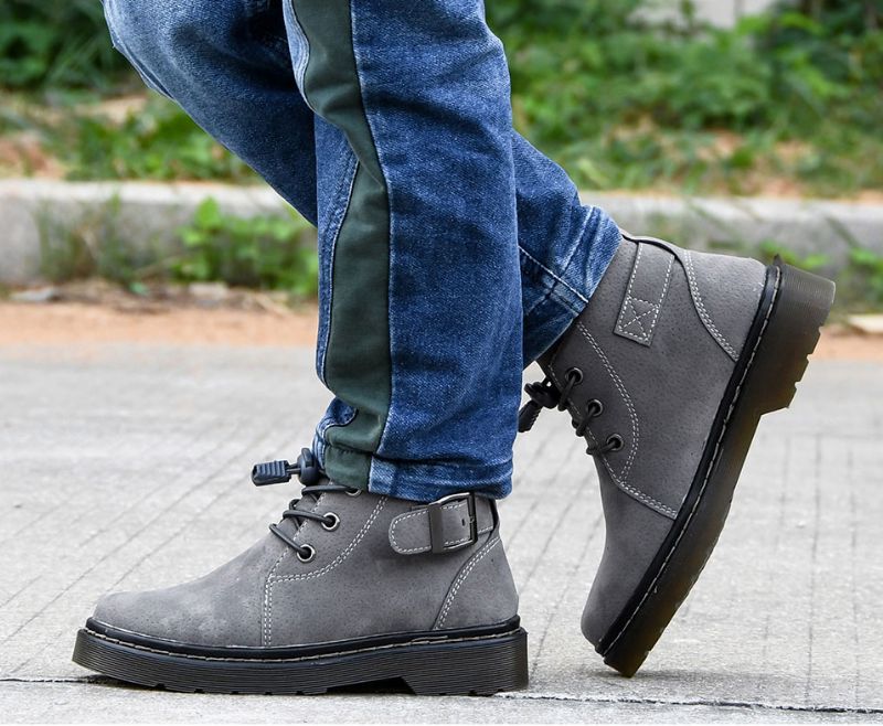 Buty Chukka Victor Dla Chłopców - Szary Futro