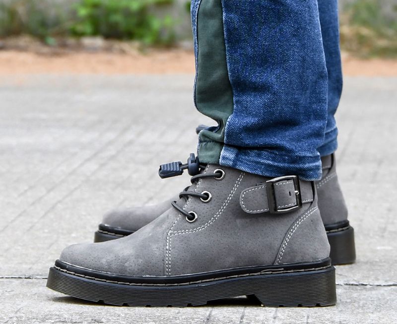 Buty Chukka Victor Dla Chłopców - Szary Futro