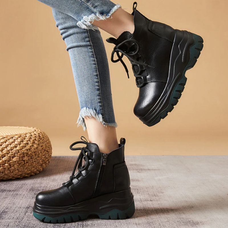 Buty Damskie Alacena - Brązowy