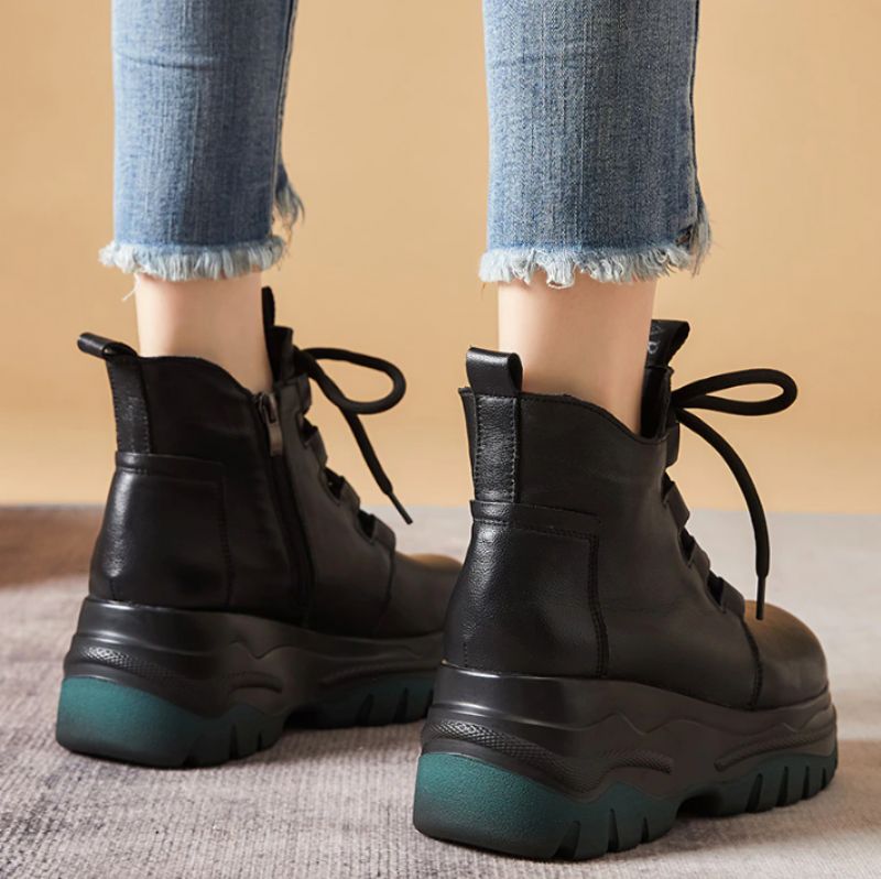 Buty Damskie Alacena - Brązowy