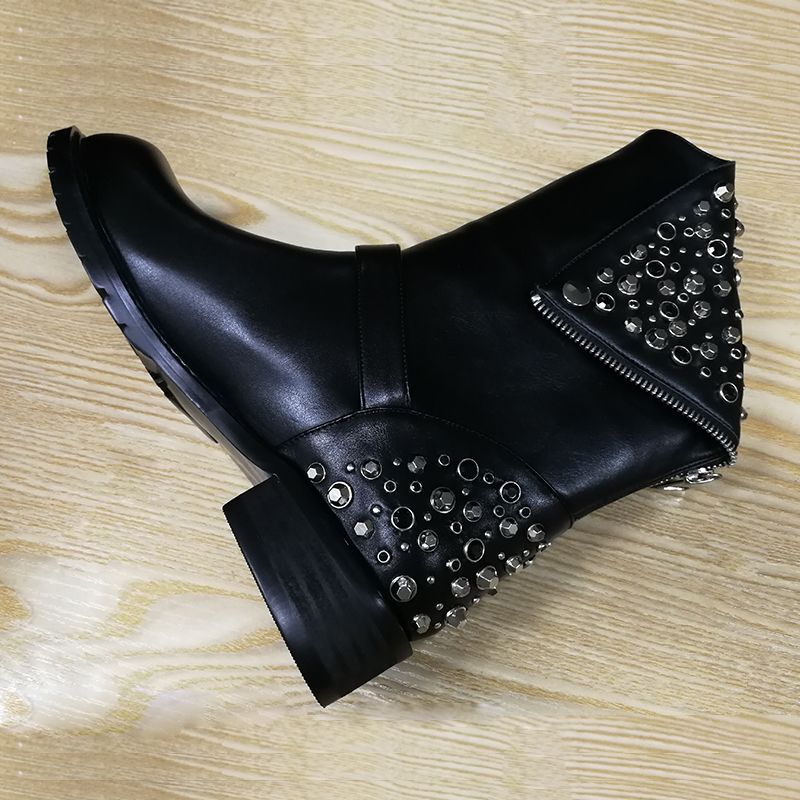 Buty Damskie Alexa Rivet - Czarny