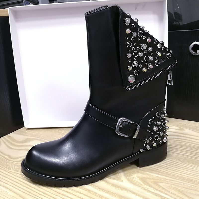 Buty Damskie Alexa Rivet - Czarny