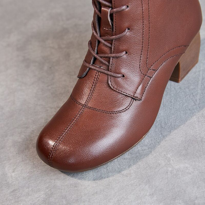 Buty Damskie Antonia - Brązowy