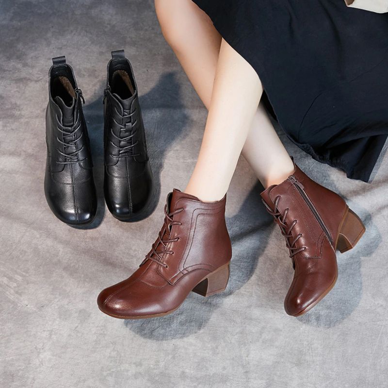 Buty Damskie Antonia - Brązowy