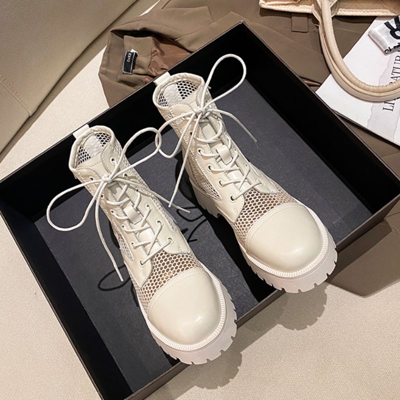 Buty Damskie Augusta - Beżowy