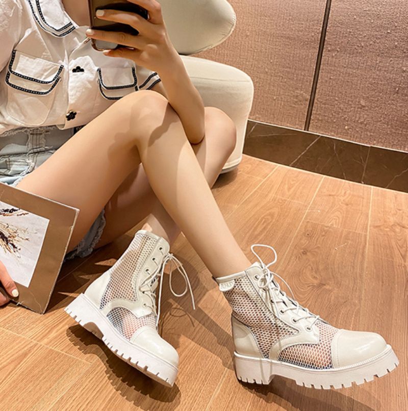 Buty Damskie Augusta - Beżowy