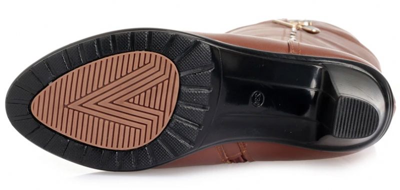 Buty Damskie Carmelia - Brązowy z wełną