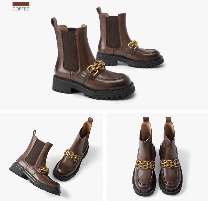 Buty Damskie Chelsea Carol - Czarny