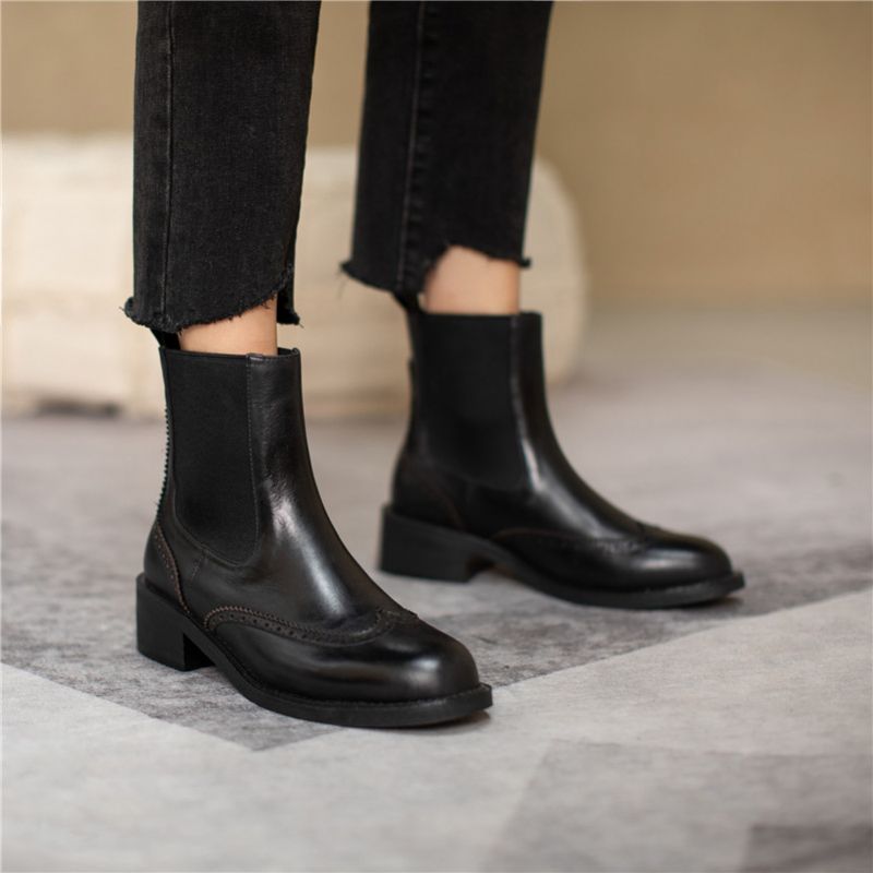 Buty Damskie Chelsea Demetrio - Czarny