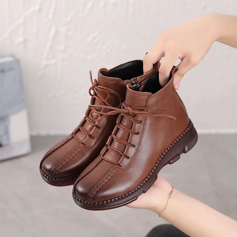 Buty Damskie Cindy - Brązowy
