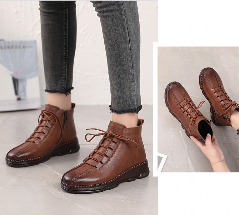 Buty Damskie Cindy - Brązowy
