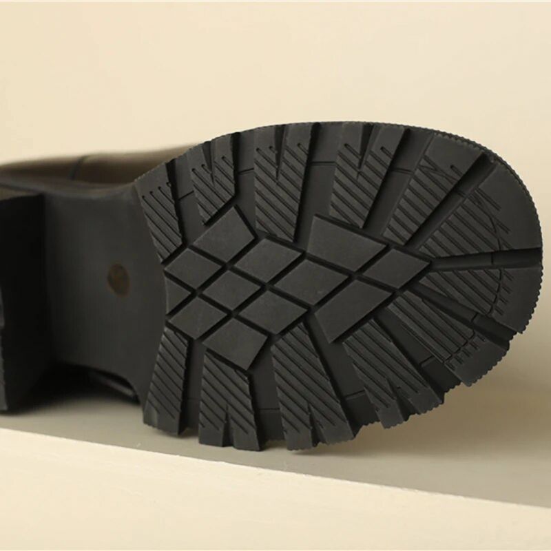 Buty Damskie Cristel Chelsea Long Autumn - Brązowy