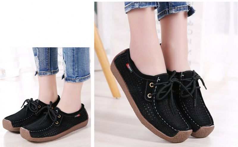 Buty Damskie Daysi Loafer Black - Czarny