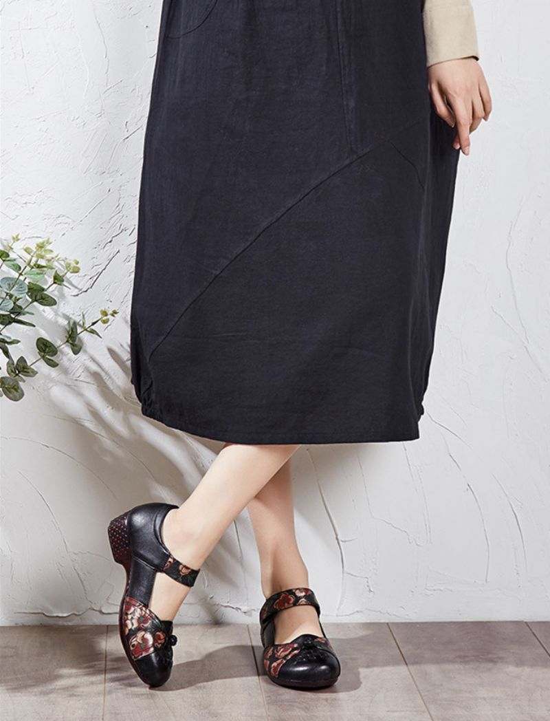 Buty Damskie Dinhora Na Obcasie - Czerwony