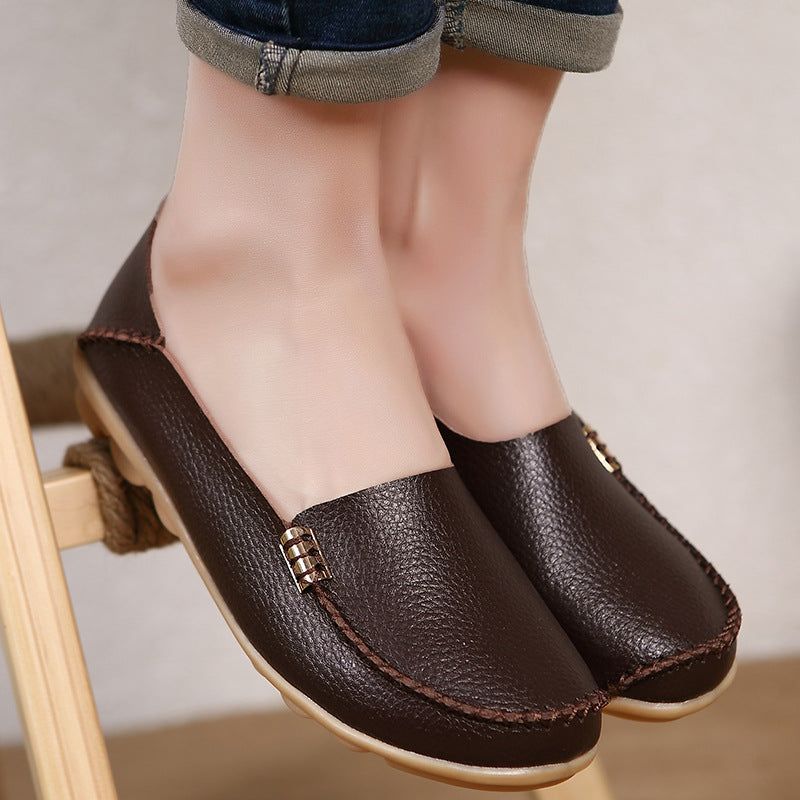 Buty Damskie Elena Loafer Black - Czarny