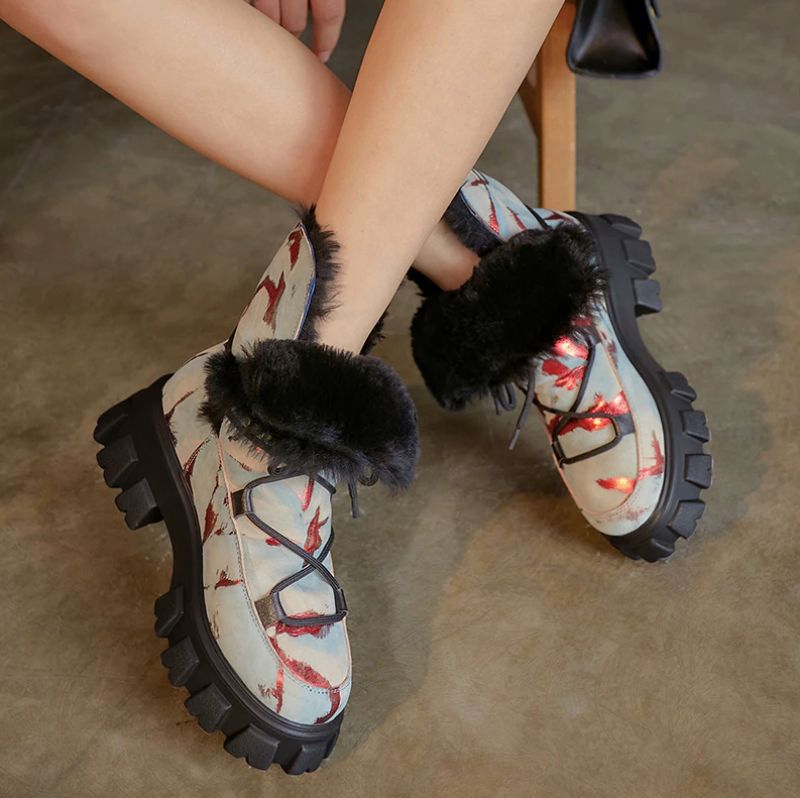 Buty Damskie Eugenia - Niebieski