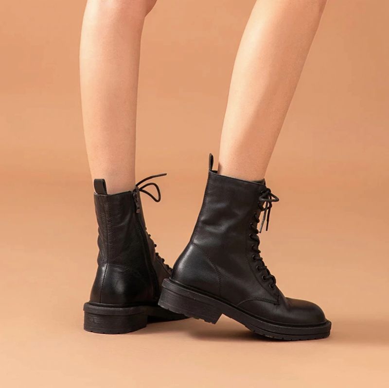 Buty Damskie Farzana Do Kostek - Czarny