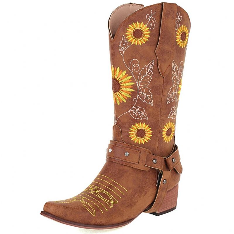 Buty Damskie Felipa - Brązowy