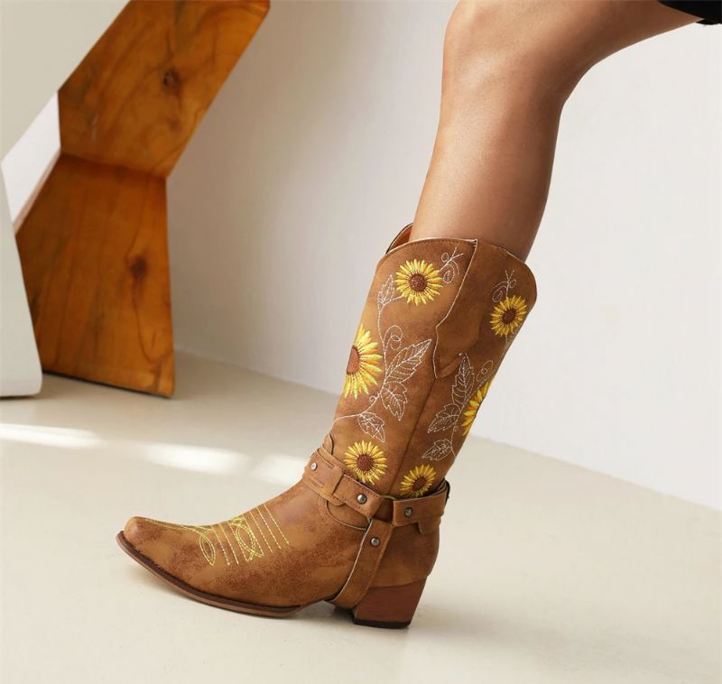 Buty Damskie Felipa - Brązowy