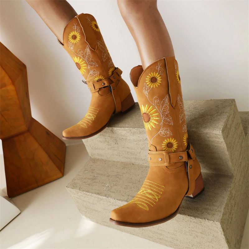 Buty Damskie Felipa - Brązowy