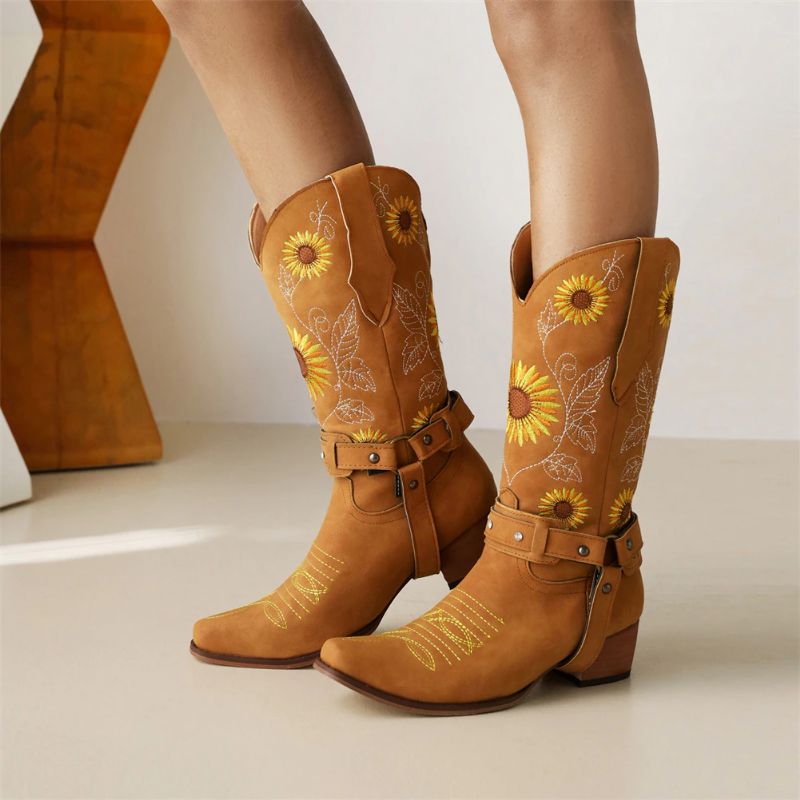 Buty Damskie Felipa - Brązowy