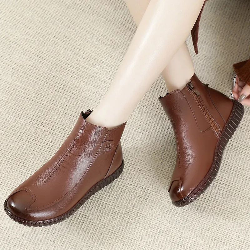 Buty Damskie Geza - Brązowy