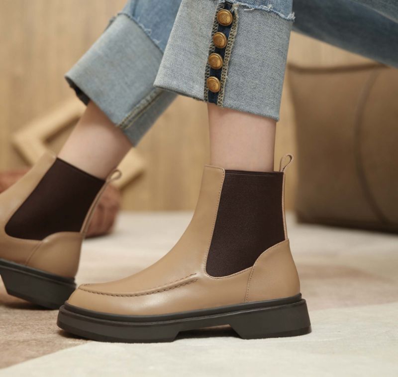 Buty Damskie Jaela - Morelowy