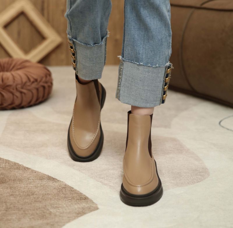 Buty Damskie Jaela - Morelowy