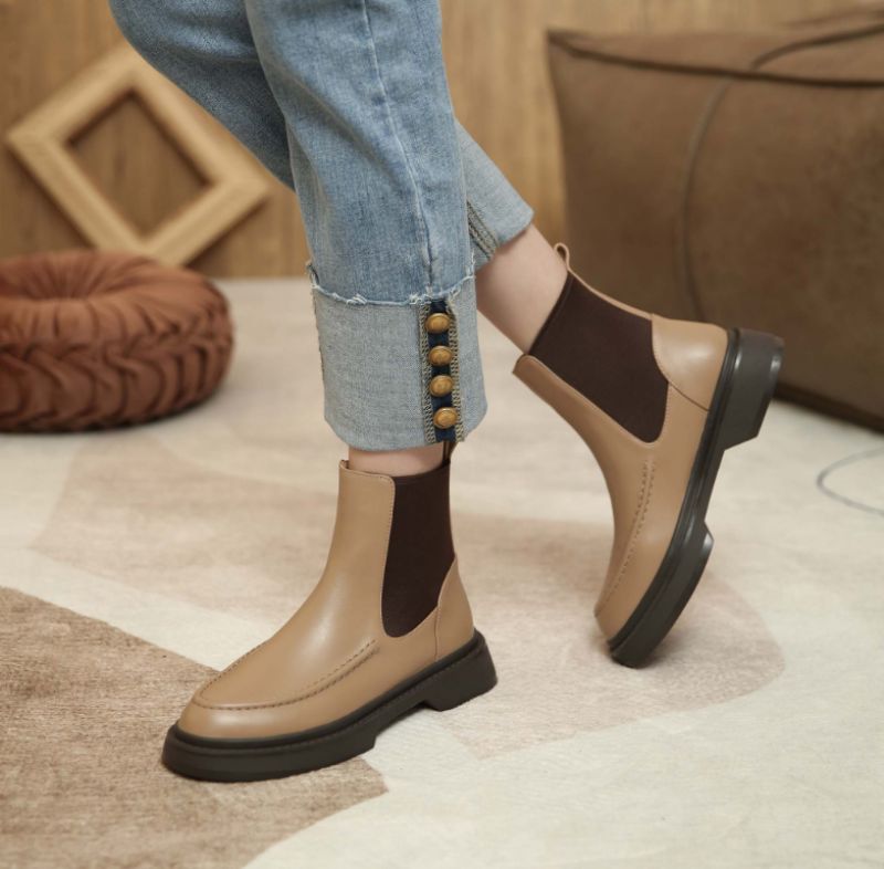 Buty Damskie Jaela - Morelowy