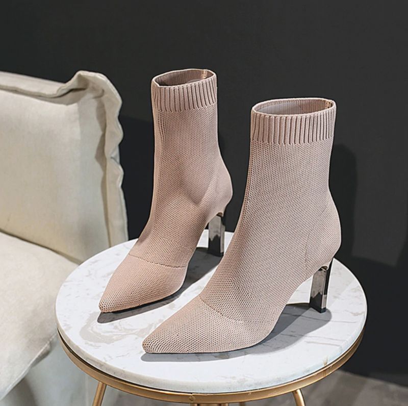 Buty Damskie Jezzi Do Kostek - Różowy