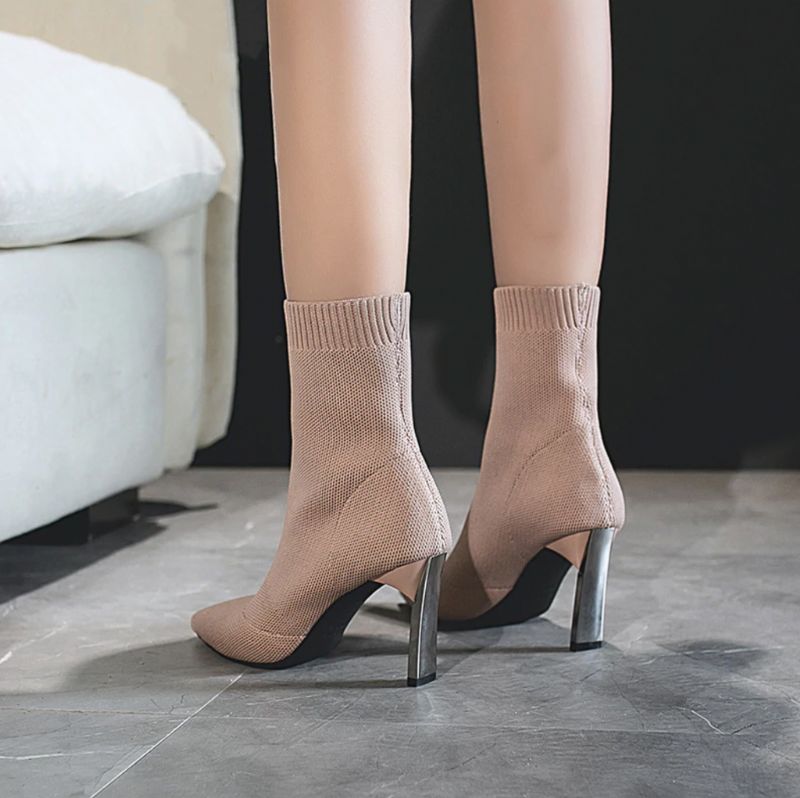 Buty Damskie Jezzi Do Kostek - Różowy