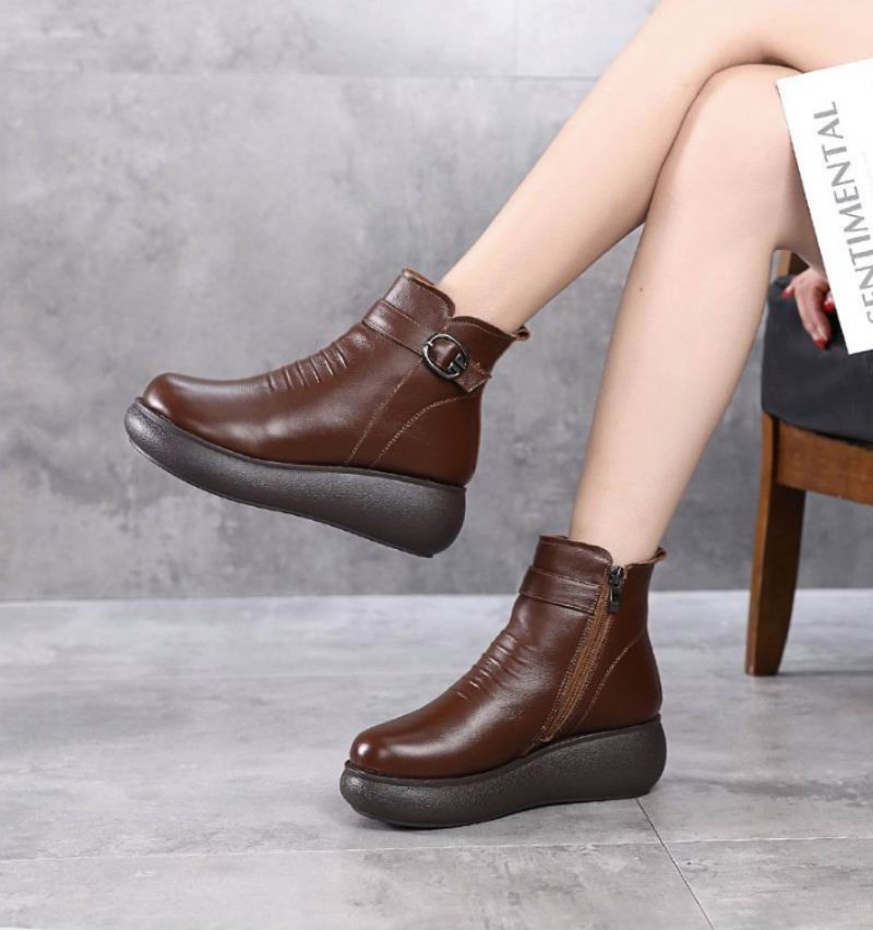 Buty Damskie Katalina - Brązowy