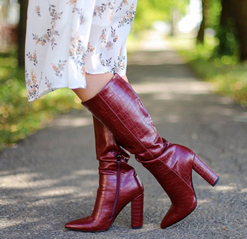 Buty Damskie Lara - Czerwony