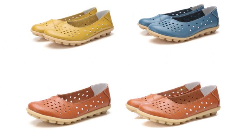 Buty Damskie Lisa Loafer - Żółty