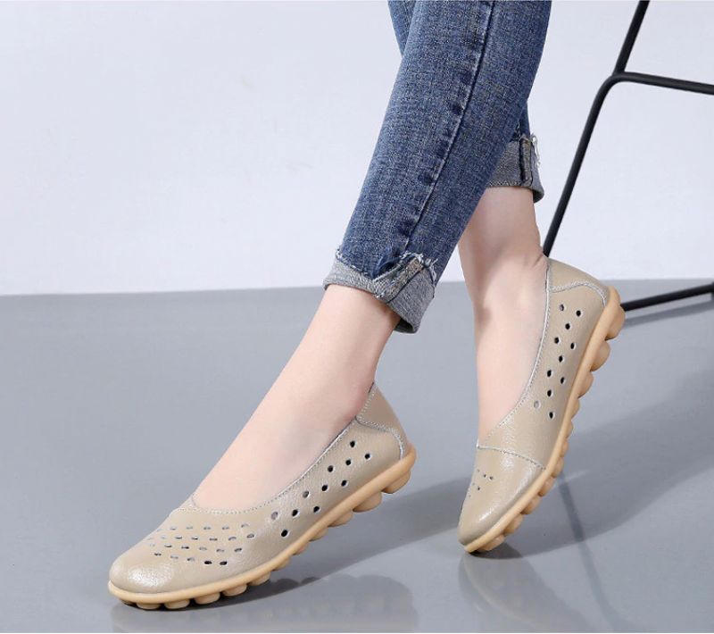 Buty Damskie Lisa Loafer - Żółty
