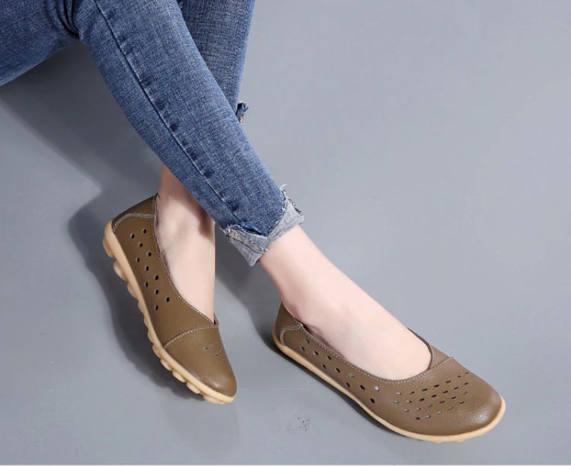 Buty Damskie Lisa Loafer - Żółty