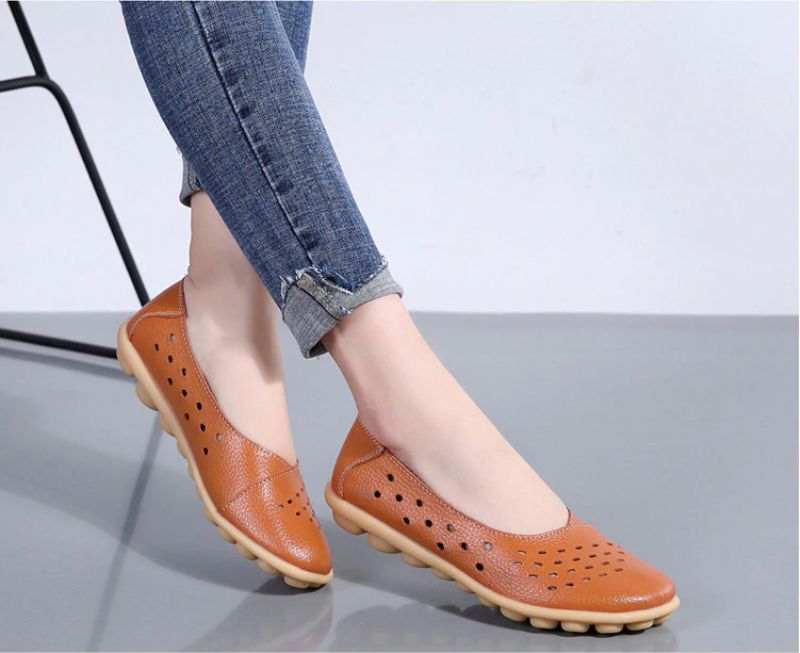 Buty Damskie Lisa Loafer - Żółty